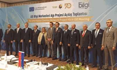 Başkan Çelebi, AB Bilgi Merkezleri Ağı Projesi açılış toplantısına katıldı