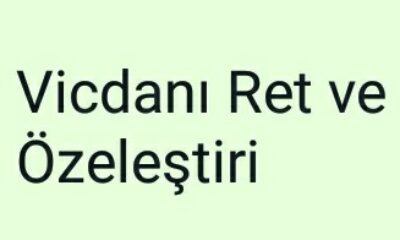Vicdanı Ret ve Özeleştiri
