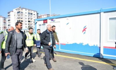 Başkan Zorluoğlu Deprem Bölgesini Mesken Tuttu