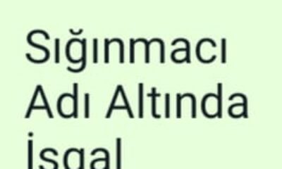 Sığınmacı Adı Altında İşğal