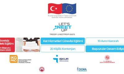 Kat hizmetleri görevlisi alanında ücretsiz mesleki eğitim fırsatı!