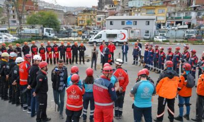 Büyükşehir’in Koordinesinde Nefes Kesen Tatbikat