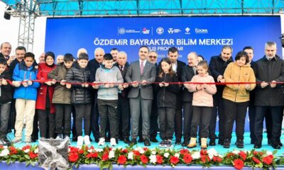 Özdemir Bayraktar Bilim Merkezi Muhteşem Törenle Açıldı