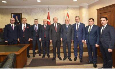 KKTC Cumhurbaşkanı Ersin Tatar TTSO’yu ziyaret etti