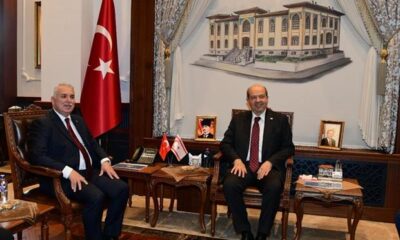 Kuzey Kıbrıs Türk Cumhuriyeti Cumhurbaşkanı Ersin Tatar, Valiliğimizi Ziyaret Etti