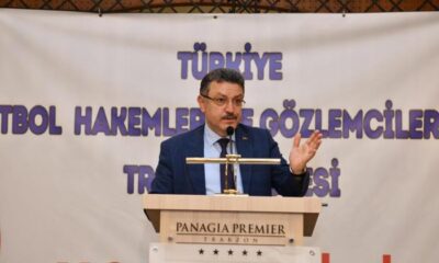 Başkan Genç, Hakemlik Camiasının Yanında