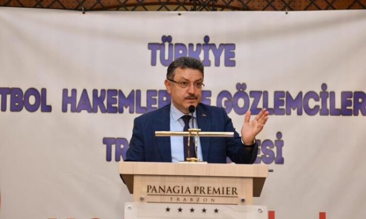 Başkan Genç, Hakemlik Camiasının Yanında