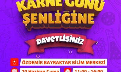 Büyükşehirden Eğlenceli Karne Günü
