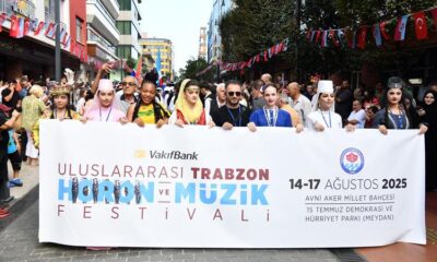 Horon Festivali Trabzon’da Coşkuyla Başladı
