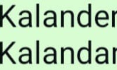 KALANDER / KALANDAR