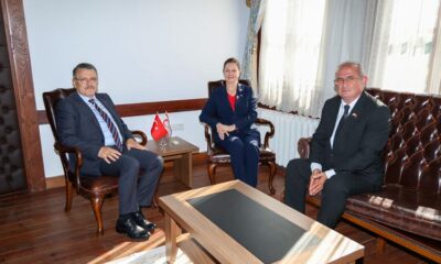 BAŞKAN GENÇ’TEN KKTC BAŞKONSOLOSU DEMİREL’E ZİYARET