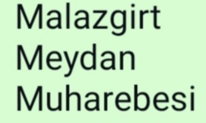 Malazgirt Meydan Muharebesi