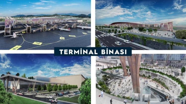 Trabzon Yeni Havalimanı’nda Şantiye Çalışmaları Başladı